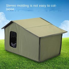 Outdoor Stray Cat And Dog House Waterproof And Warm For All Seasons, Removable, Easy To Clean And Convenient To Store
