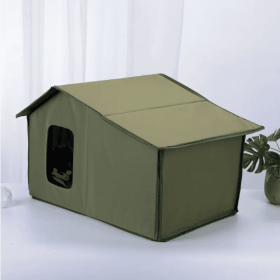 Outdoor Cat Nest Waterproof And Warm Cat House For All Seasons, Detachable And Washable Cat Nest